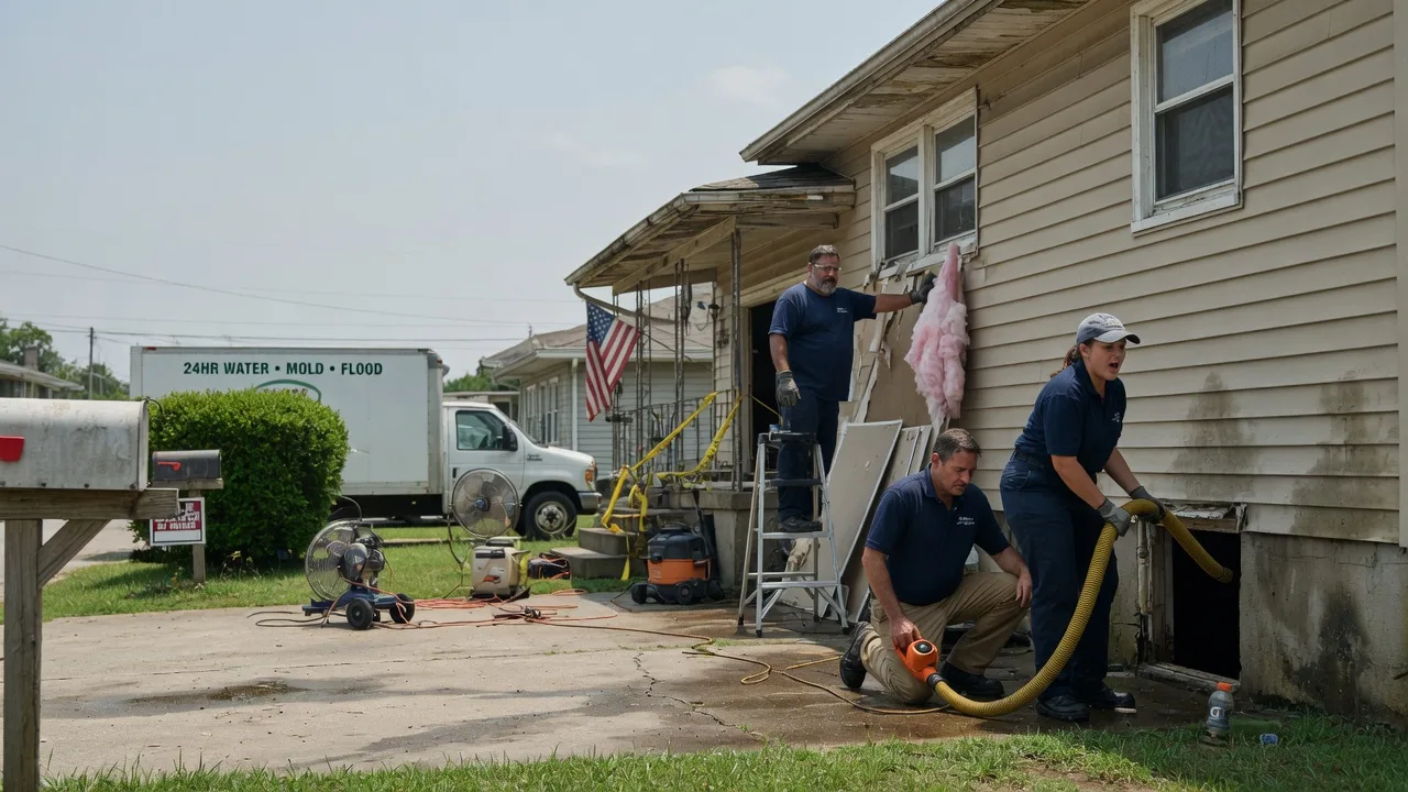 Water Damage Repair in Raymond, IL near me